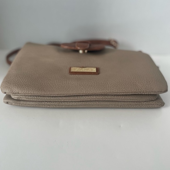 Jose Hess Danbury Mint Foldover Crossbody Bag Adjustable Removable Straps - Picture 10 of 11